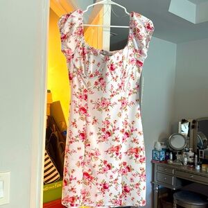 Almost famous floral mini dress
